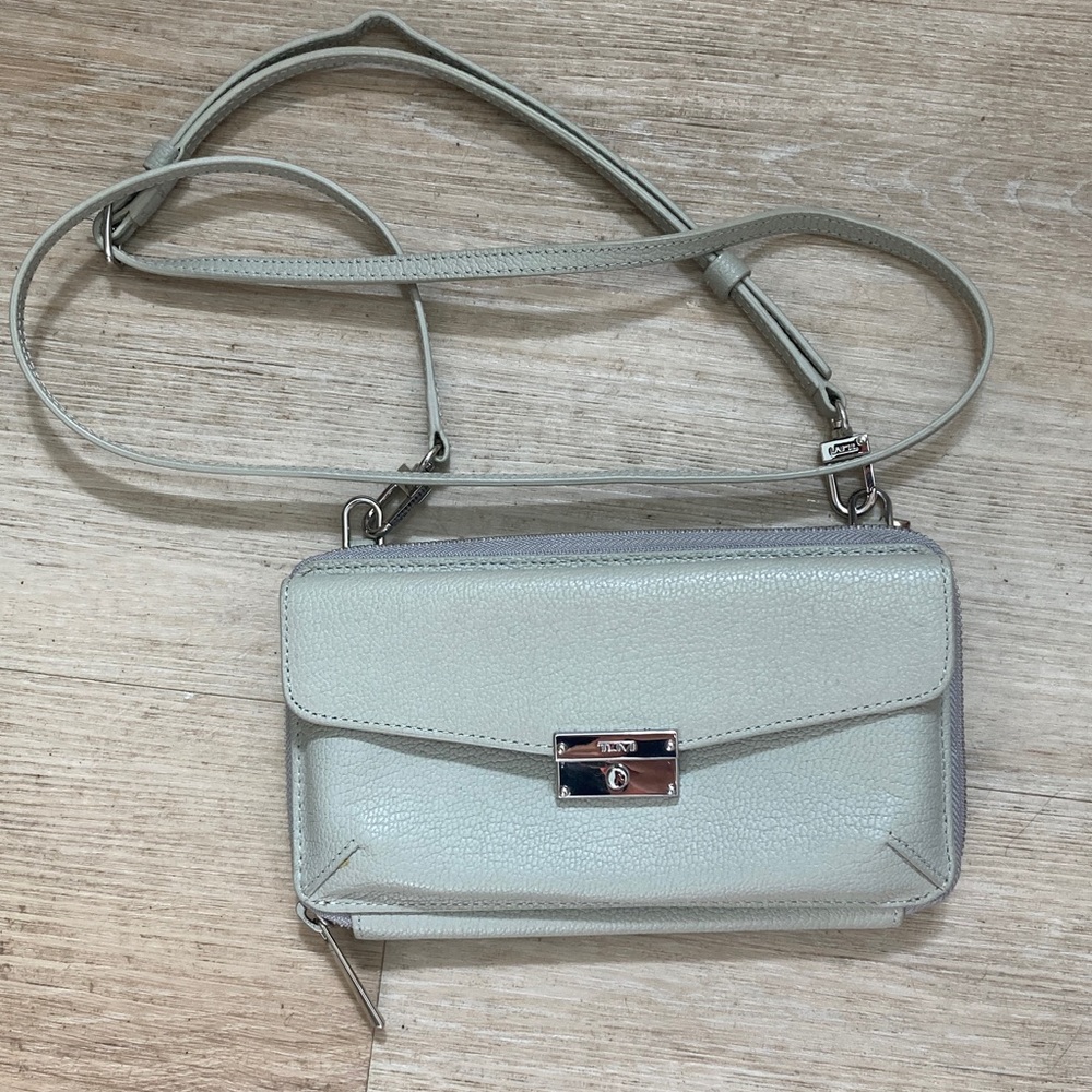 Tumi Leather Crossbody Bag